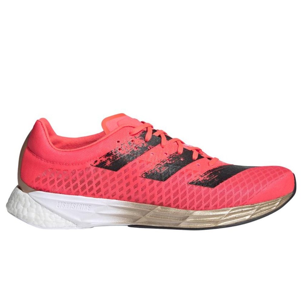 Adidas Adizero Pro Men’s Running Shoes, Size 11, Signal Pink Core Black